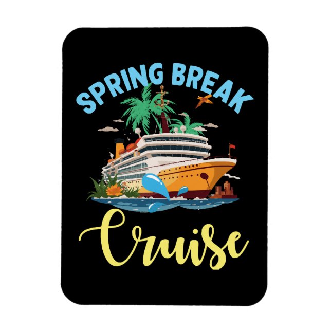 Imán Cruceros Spring Break (Vertical)