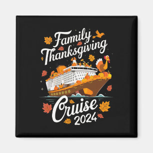 Imán Cruceros turcos de la familia del día de gracias 2