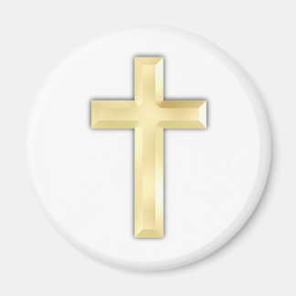 Imán Cruces dorados