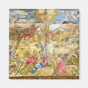Imán Crucifixión, 1609 (bordado)