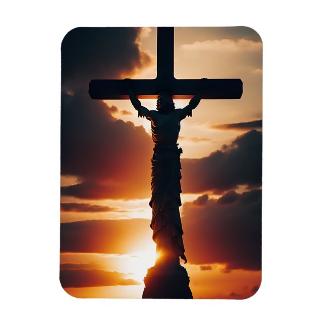 Imán Crucifixión de Jesucristo (Vertical)
