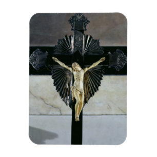 Imán Crucifixión, siglo XVII (marfil)