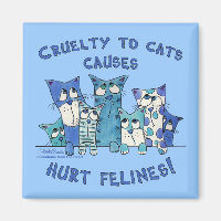 Crueldad de los felinos con heridas