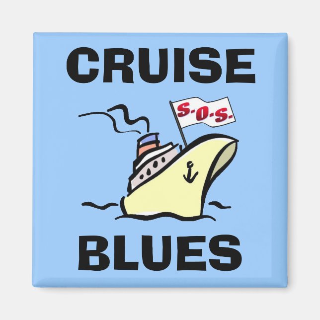 Imán Cruise Blues - Esplendor de Carnaval (Frente)