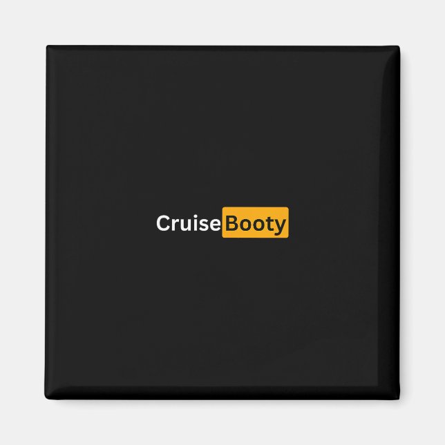 Imán Cruise Booty - Y Cruising Bon Voyage Gifts  (Frente)