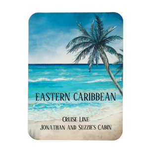 Imán Cruise Caribbean Bahamas Mexico Beach Door