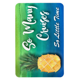 Imán Cruise Ship Pineapple Funny Tantos cruceros