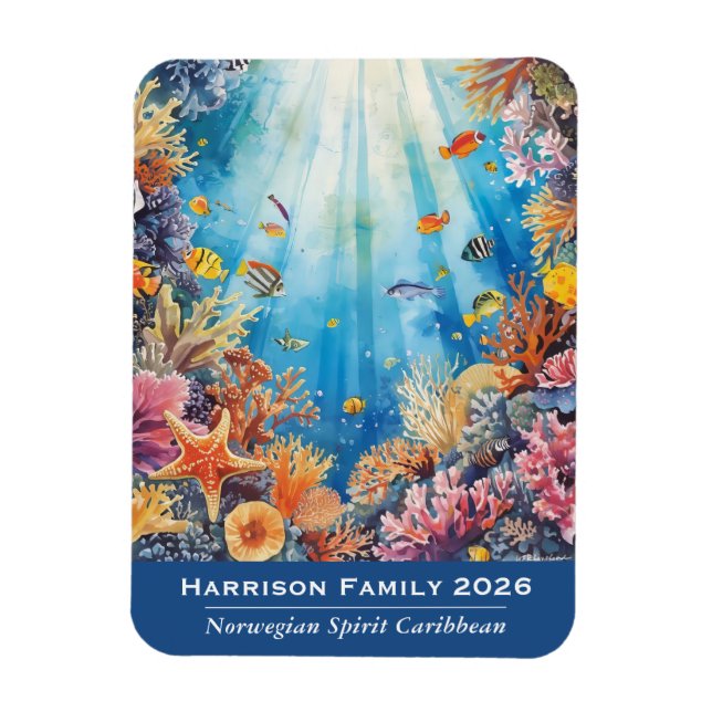 Imán Cruise Ship Stateroom Magnet (Vertical)