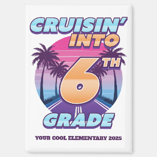Imán Cruisin 'De regreso a la escuela 6to grado