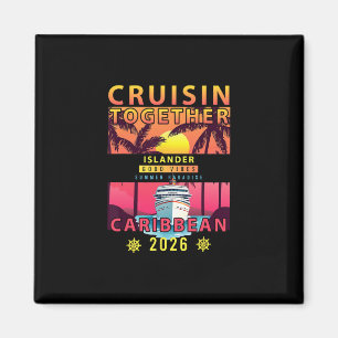 Imán Cruisin Together Caribe 2026 Amigo Familia Cari