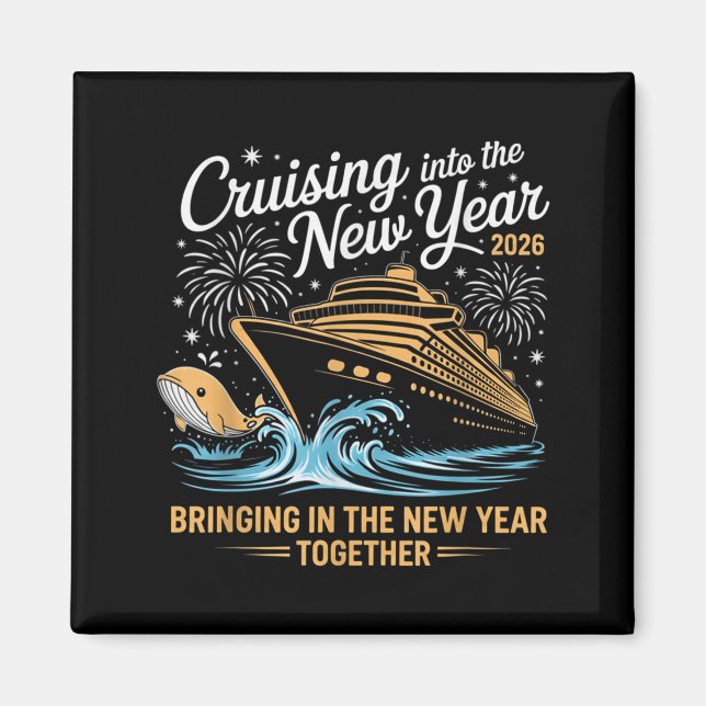 Imán Cruising Into 2026 New Years Eve Party Cruise Fami (Frente)