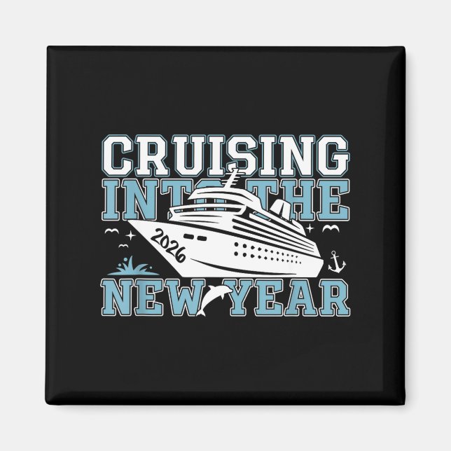 Imán Cruising Into 2026 The New Year Eve Party Family T (Frente)