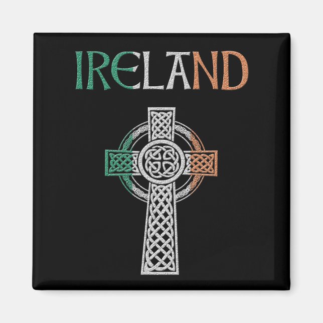 Imán Cruz Celta de Irlanda (Frente)