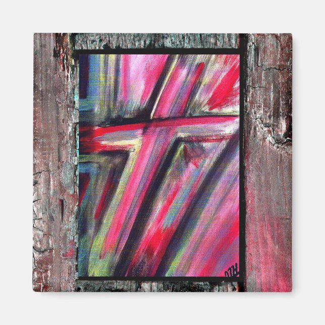 Imán Cruz curativa (Frente)