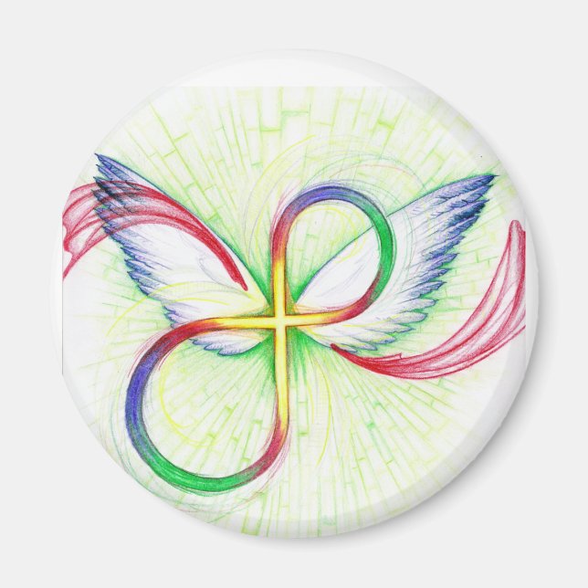 Imán Cruz de infinito (Frente)