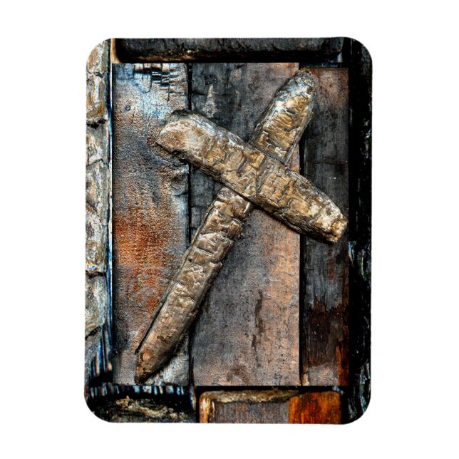 Imán Cruz de la fuerza (Vertical)