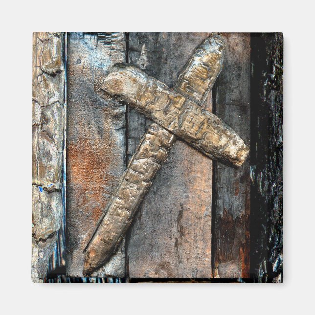 Imán Cruz de la fuerza (Frente)