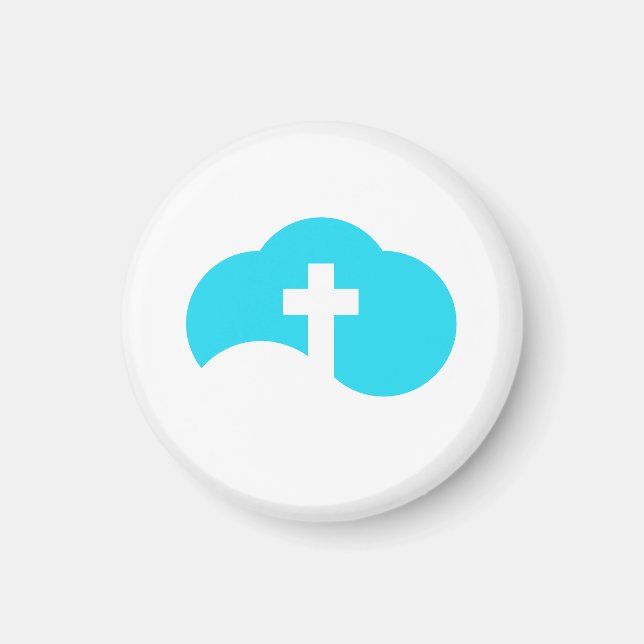 Imán Cruz de Nube (Frente)