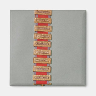 Imán Cruz de oro peninsular, c.1813