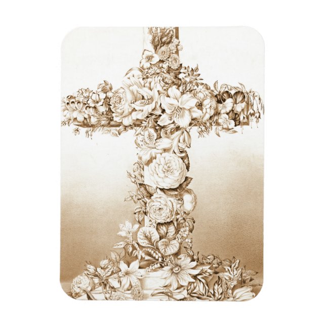 Imán Cruz de Pascua 1869 (Vertical)