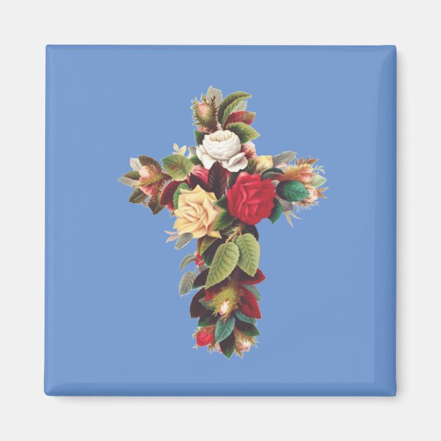 Imán Cruz de Rosas (Frente)