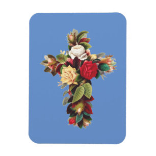 Imán Cruz de Rosas El Símbolo de la Cruz Rosada Rosacru