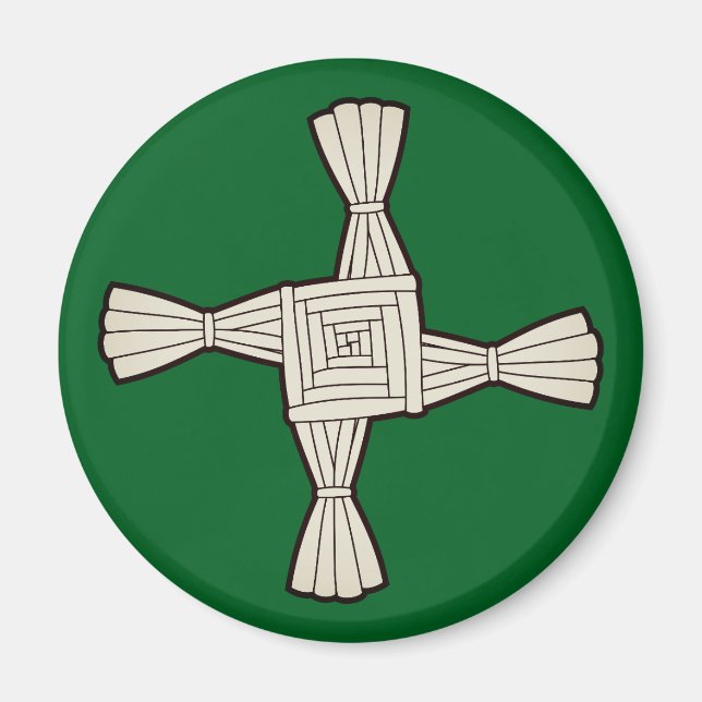 Imán cruz de Santa Brígida (Frente)
