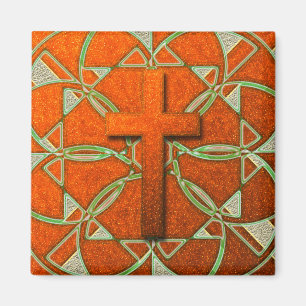 IMÁN CRUZ DECORATIVA