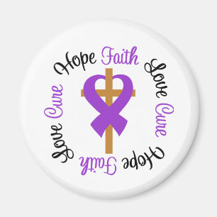 Imán Cruz del amor de la esperanza de la fe del lupus