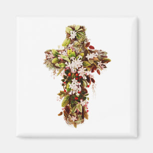 Imán cruz florida de Jesús domingo de Pascua