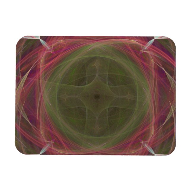 Imán Cruz geométrica (Horizontal)