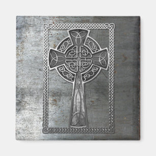 Imán Cruz Metalizado Mundial