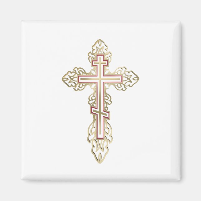 Imán Cruz ortodoxa (Frente)