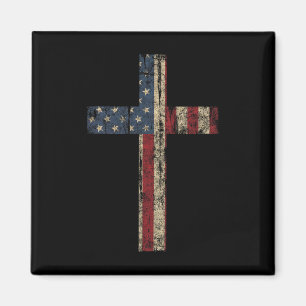 Imán Cruz Patriótica - Independencia de la bandera esta