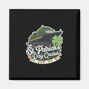 Imán Cruzada del Día de San Patricio Crucero Shamrock I