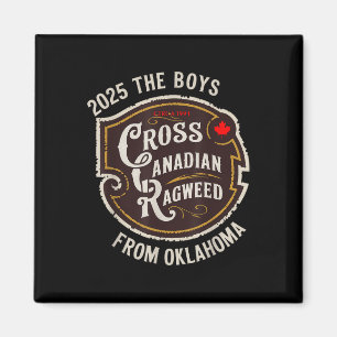 Imán Cruzado Canadiense Ragweed A Los Niños De Oklahoma