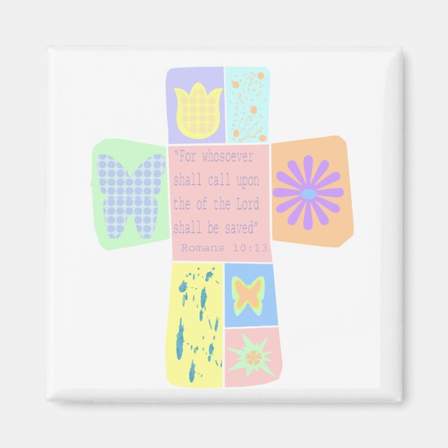 Imán cruzado de guiones (Frente)