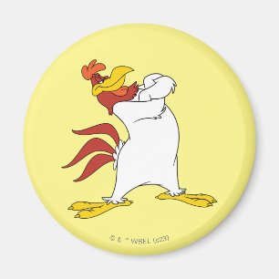 Imán Cruzan los brazos de Lehorn Foghorn