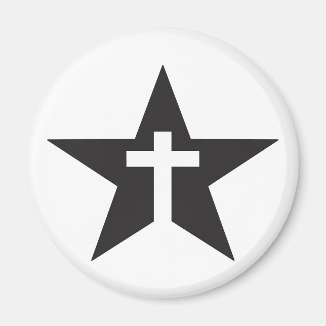 Imán Cruzar en estrella (Frente)