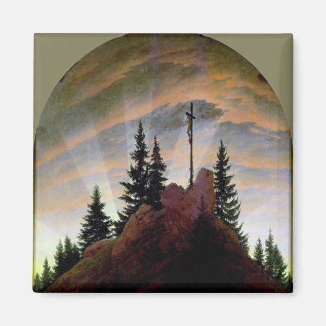 Imán Cruzar las montañas, Friedrich (Frente)