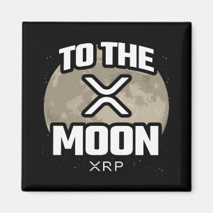 Imán Crypto Meme XRP A La Cita De Criptocurrency De La