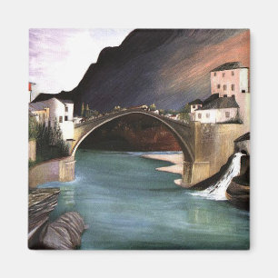 Imán Csontvary- Puente romano en Mostar