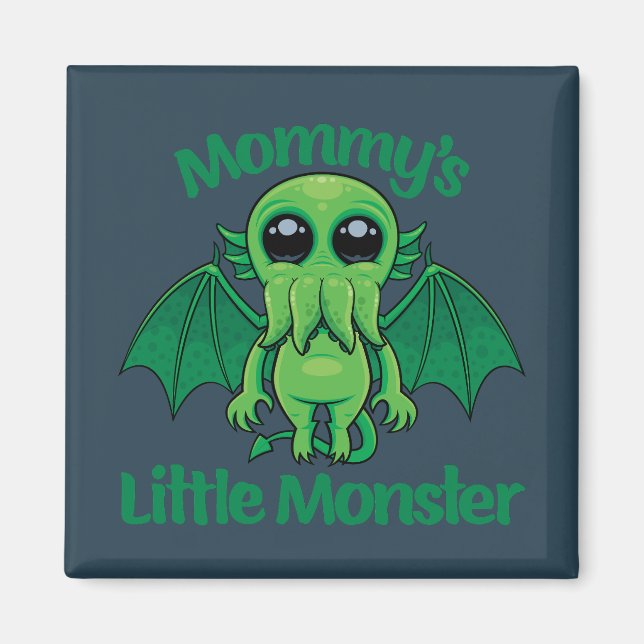 Imán Cthulhu, el pequeño monstruo de la mami (Frente)