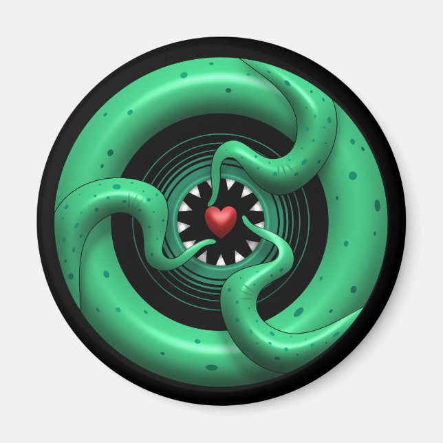 Imán Cthulhu Heart Magnet (Frente)