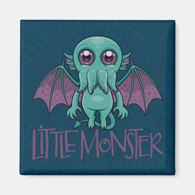 Imán Cthulhu Pequeño Monstruo (Frente)