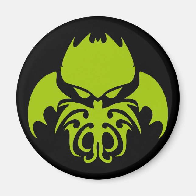 Imán Cthulhu tribal (Frente)