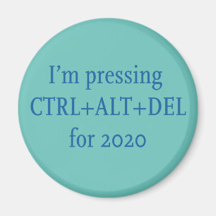 IMÁN CTRL + ALT + DEL 2020