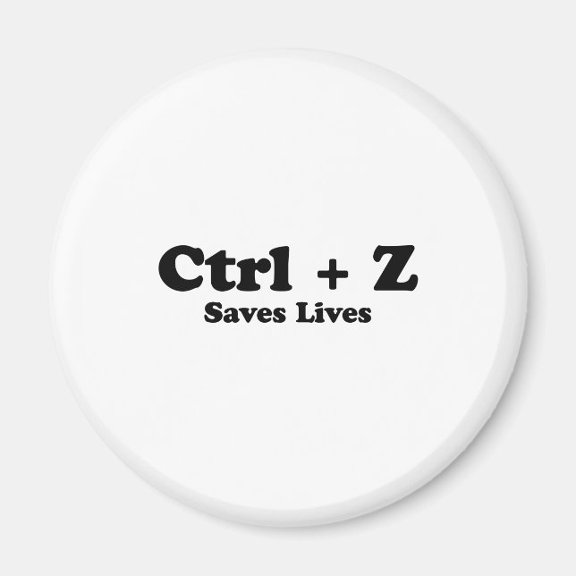 Imán Ctrl Z (Frente)