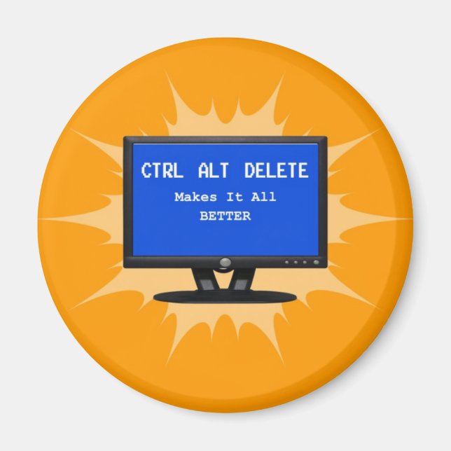 IMÁN CTRLALTDELETE (Frente)