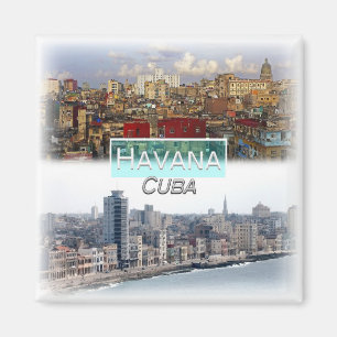 Imán CU0016 América, Cuba, La Habana, Nevera